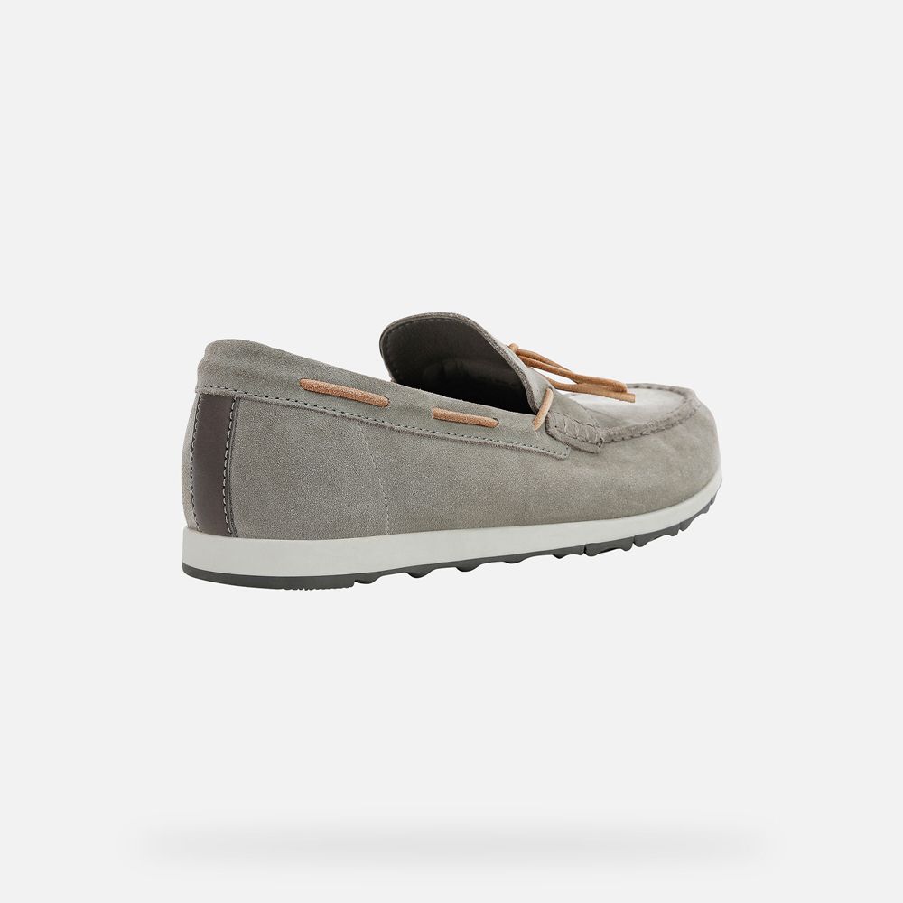 Geox Erkek Loafers Gri - Calarossa - UIF-731245